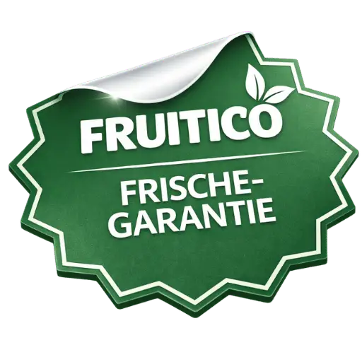 Fruitico frische garantie siegel