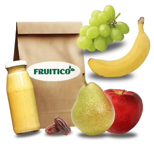 Obst in Tüten Fruitico