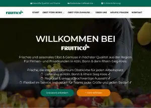 Screenshot Webseite